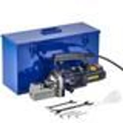 Coupe-barres Hydraulique Électrique Portable-VEVOR-Outil de Coupe de Barres dArmature en Acier Haute Puissance 1000W-Noir et Bleu