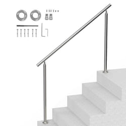 Rampes Descalier-VEVOR-Kit de Rampe Descalier de 150 cm de Longueur-pour Personnes âgées Porche et Terrasse