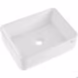 Lavabo Ovale-VEVOR-482 x 373 mm-Lumineux et Élégant Bien Emballé pour Salle de Bain Hôtel Toilettes Camping-car