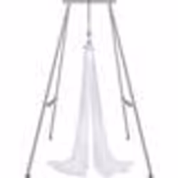 Balançoire Yoga Inversion - VEVOR - 6x26m Capacité de Charge Maximale de 250kgBlancpour Fitness Musculation Pilates Gym Maiso ...
