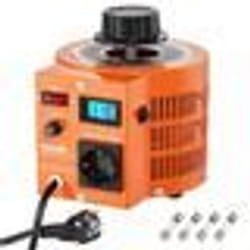 Transformateur de Tension Variable Auto-VEVOR-2000 VA 66 A-Entrée 230 V Sortie 0-300 V-LCD