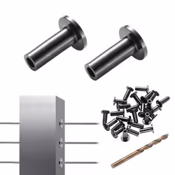 Garde-corps en câble - VEVOR - 101PCSacier inoxydable T316avec foret installation facile pour bricolage de balustradeargent