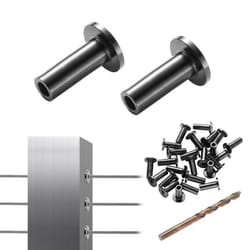 Garde-corps en câble - VEVOR - 101PCSacier inoxydable T316avec foret installation facile pour bricolage de balustradeargent