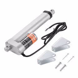Actionneur Linéaire - VEVOR -  12V -150mm Charge 220lb-1000N 14mm-s -avec Support de Montage et Protection IP54
