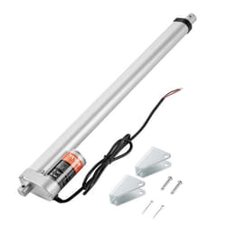Actionneur Linéaire - VEVOR - 12V 450 mm Charge 330 lb-1500 N 5 mm-s Protection IP54alliage daluminium143 kg
