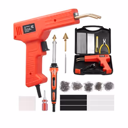 Kit Soudure Plastique-VEVOR-100 W-Fer de Soudage Plastique 1000 Agrafes et 60 Tiges de Soudage-Réparation Professionnel