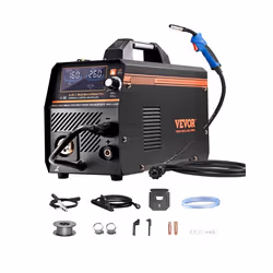 Poste à Souder - VEVOR - MIG-160 A - Soudeuse Portable 4 en 1 - Multi-processus - Soudage sans Gaz