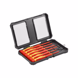 Jeu de Tournevis Isolés-VEVOR-6PCs-Ensemble dOutils Isolés pour Électriciens Professionnel 1000 V