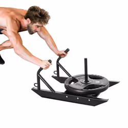 Traîneau de Puissance Fitness-VEVOR-Poussée et Traction-Équipement dEntraînement de Force-Vitesse et Explosivité