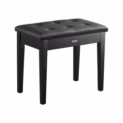 Banc de Piano-VEVOR-560x350x485 mm-Tabouret de Piano Hauteur Réglable-Coussin Rembourré Banquette Siège de Piano en Bois