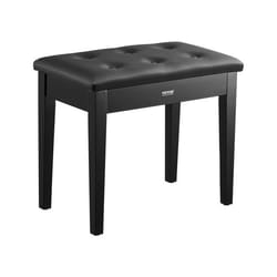 Banc de Piano-VEVOR-560x350x485 mm-Tabouret de Piano Hauteur Réglable-Coussin Rembourré Banquette Siège de Piano en Bois