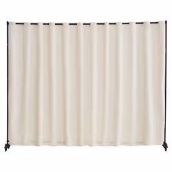 Paravent sur Pied Pliable-VEVOR-Tissu-Séparateur de Pièce Portable avec Roulettes-Paravent de Confidentialité Autoportantt-Be ...