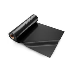Bâche Transparente-VEVOR-025 mm-Rouleau de Bâche en Polyéthylène Épais-pour Pare-Vapeur de Vide Sanitaire-Noir