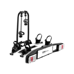 Porte-vélos sur Attelage-VEVOR-Capacité de Charge 3PCs jusquà 65 kg-Support de Vélos Monté sur Coffre de Voiture