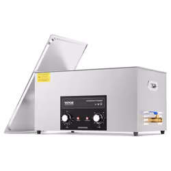 Nettoyeur à Ultrasons Numérique 22 L-VEVOR-Appareil de Nettoyage Ultrasonique Professionnel 480 W-Bijoux Lunettes Montres