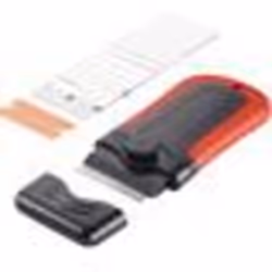 Grattoir à Lames de Rasoir - VEVOR - CN050 - 15 Lames Supplémentaires - Acier au Carbone - Manche en ABS/TPE