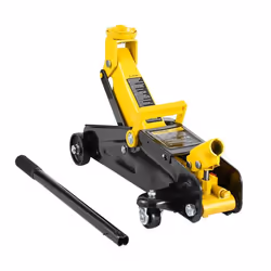 Cric Rouleur 2 tonnes-VEVOR-Cric de Plancher Hydraulique à Profil Bas- Hauteur de Levage 1252-335 mm-Lever Camion SUV Atelier