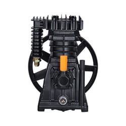 Tête de Pompe de Compresseur dAir-VEVOR-Tête de Pompe à Piston Lubrifié à lHuile 2 Cylindres-Débit 164 L/min 58 CFM à 90 PSI