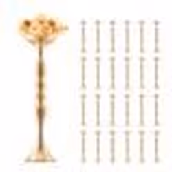 Vase de Mariage-VEVOR-Lot de 24-Supports de Fleurs de Mariage de 50 cm de Haut-pour Dîner de Mariage Cérémonie Anniversaire
