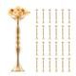 Vase de Mariage-VEVOR-Lot de 24-Supports de Fleurs de Mariage de 50 cm de Haut-pour Dîner de Mariage Cérémonie Anniversaire