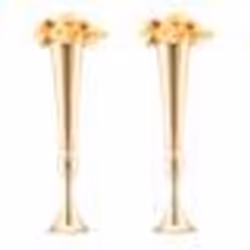 Vase de Mariage-VEVOR-Lot de 2-Supports de Fleurs de Mariage de 56 cm de Haut-pour Dîner de Mariage Cérémonie Anniversaire