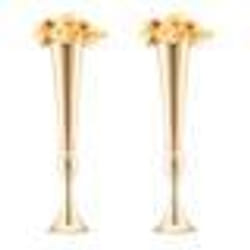 Vase de Mariage-VEVOR-Lot de 2-Supports de Fleurs de Mariage de 56 cm de Haut-pour Dîner de Mariage Cérémonie Anniversaire