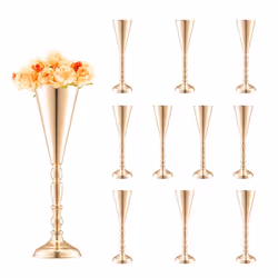 Vase de Mariage-VEVOR-Lot de 10-Supports de Fleurs de Mariage de 43 cm de Haut-pour Dîner de Mariage Cérémonie Anniversaire
