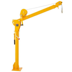 Grue pour Camionnette avec Treuil Manuel de 499 kg-VEVOR- pour Levage de Marchandise Dans la Construction