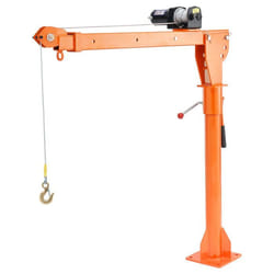 Grue de Levage Électrique pour Camionnettes-VEVOR-Pivotante à 360°-pour Levage de Marchandise Dans Construction Usine
