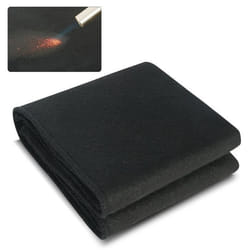 VEVOR Couverture de Soudage Ignifuge 310x700mm Couverture Anti-feu FibreCarbone-pour Protection Contre Étincelles Éclaboussures