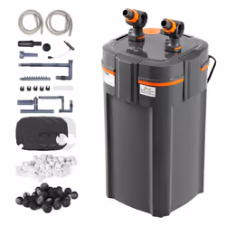 Filtre daquarium 1500 L/H-VEVOR-15 W-Filtre de Puissance Submersible avec Fonctions Multiples pour Aquariums