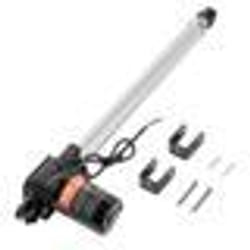 Actionneur Linéaire- VEVOR- Robuste- 12V-400mm 1320lb-6000N 5mm-s- Protection IP44 pour Portes Électriques Machines Industrielles