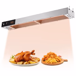 Chauffe-Frites - VEVOR - 915 x 150 x 66 mmTempérature 40-50 ℃850 W365 kgType de suspensionAcier inoxydablepour Restaurant