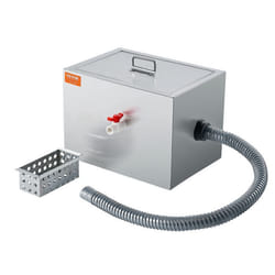 Intercepteur à Graisse Commercial-VEVOR-Séparateur de Graisse 3.6 kg-Eau dEaux Usées de 2.8 GPM pour Cuisine Cantine Restaurant