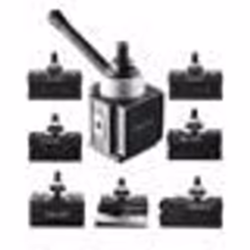 Ensemble de Poteaux doutil à Changement Rapide-VEVOR-8 pcs-Porte-outil de Tour-pour Mini-tour 254-381 mm et Tour à Métaux