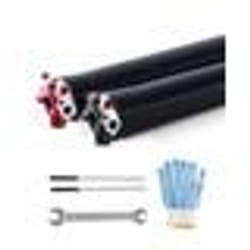 Ressorts de Torsion pour Porte de Garage-VEVOR-Φ635xΦ508x787 mm-Revêtement Noir Électrophorétique pour Remplacement