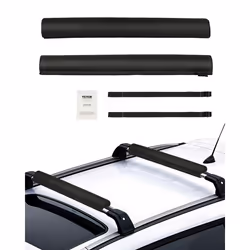 Coussinets de Toit Universels-VEVOR-71 cm-Coussinets pour Barres Transversales et Porte-kayak-Charge 40 kg