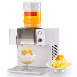 Broyeur à Glace Pilée 60 kg/24 h-VEVOR-Machine à Glace Râpée Flocon de Neige-Réservoir de 18 L-Pré-refroidissement Rapide