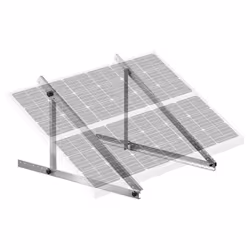 Supports de Montage de Panneau Solaire-VEVOR-Supports en Aluminium Légers avec Pieds inClinables Pliables pour Camping-car