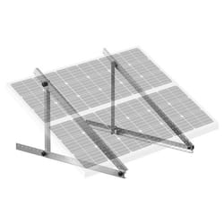 Supports de Montage de Panneau Solaire-VEVOR-Supports en Aluminium Légers avec Pieds inClinables Pliables pour Camping-car