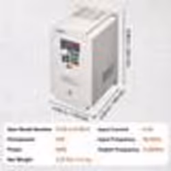 Variateur de Fréquence-VEVOR-Entraînement à Fréquence Variable-4 kW 8.5 A 380 V 50/60 Hz Entrée Triphasée Sortie Triphasée
