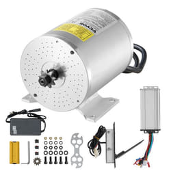 Kit de Moteur Électrique Sans Balais-VEVOR-1800 W 48 V 4500 tr/min-avec Contrôleur de Vitesse et Pédale daccélérateur