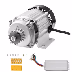 Kit de Moteur Électrique Sans Balais-VEVOR-750 W 48 V 2700 tr/min-avec Contrôleur de Vitesse