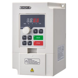 Variateur de Fréquence-VEVOR-Entraînement à Fréquence Variable-3 kW 14 A 50/60 Hz Entrée Monophasée ou Triphasée Sortie Triphasée