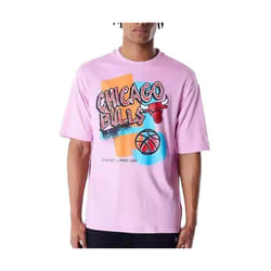 T-shirt oversize Chicago Bulls NBA Retro Graphic
