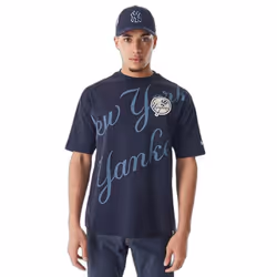 T-shirt New York Yankees MLB Script Grphc Os