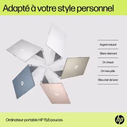 HP 15-fd0059nf i3-N305 15.6" PC portable Full HD 8Go 512Go SSD Argent - Vue supplémentaire 11