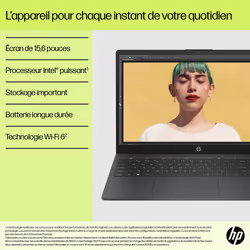 HP 15-fd0059nf i3-N305 15.6" PC portable Full HD 8Go 512Go SSD Argent - Vue supplémentaire 17