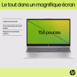 HP 15-fd0059nf i3-N305 15.6" PC portable Full HD 8Go 512Go SSD Argent - Vue supplémentaire 20