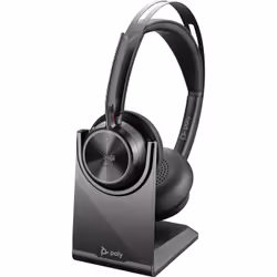 POLY Voyager Focus 2 Microsoft Teams Certified USB-C-C Headset +USB-C/A Adapter